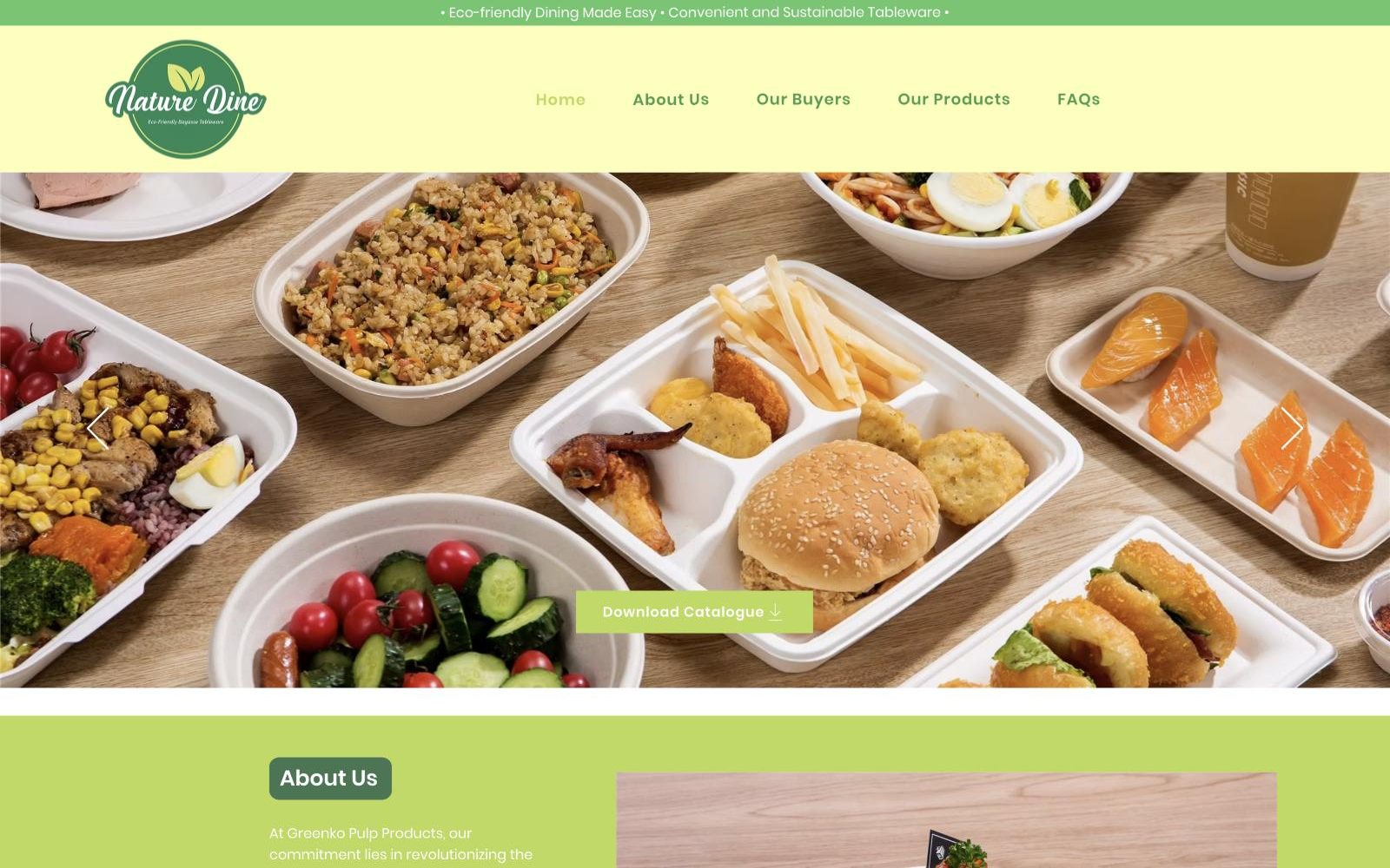 Greenko Pulp website