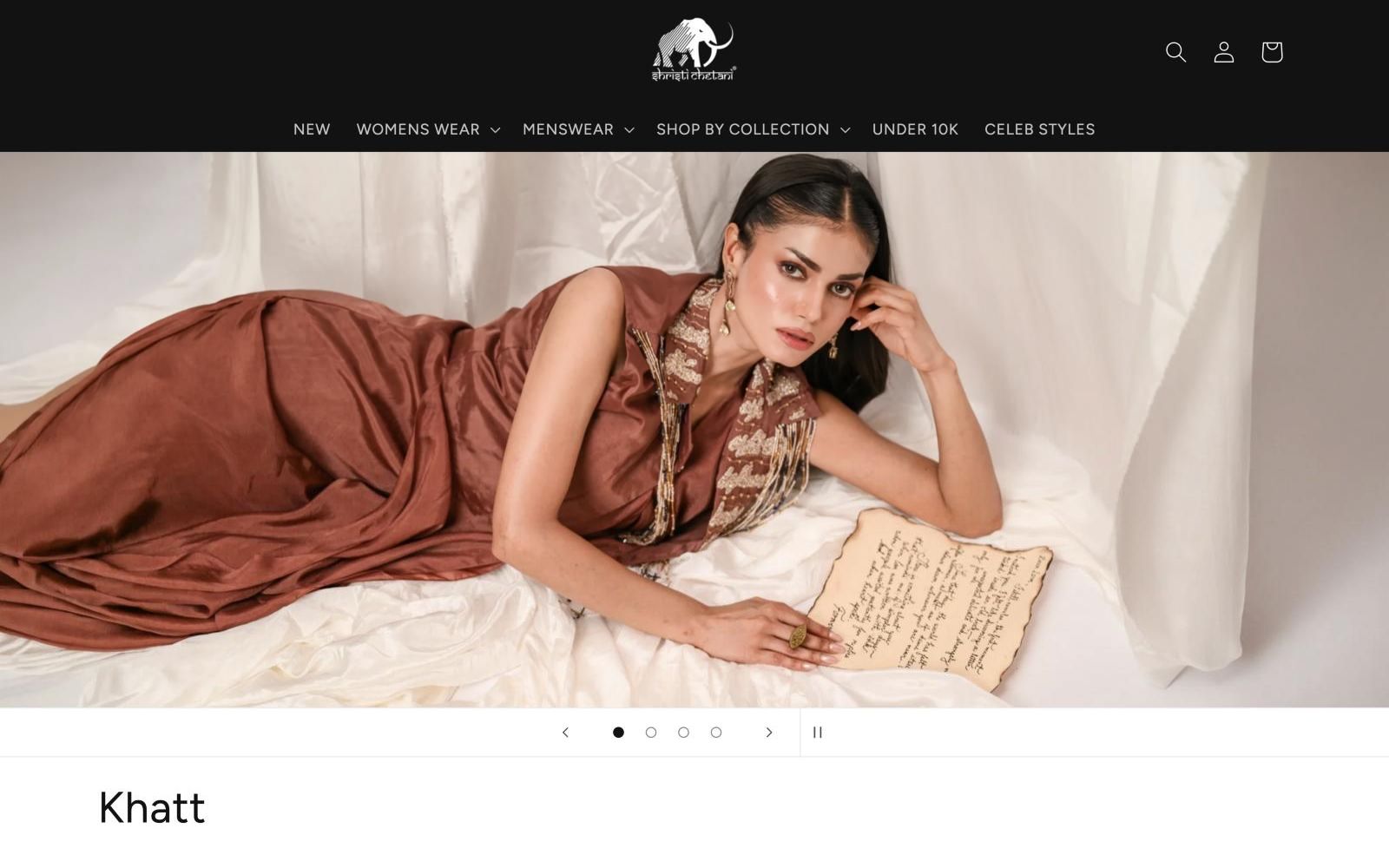 Shristi Chetani website